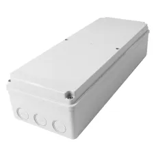 Коробка распределительная без отверстий с крышкой стандартной высоты IP54 130x350x85мм, KP-3412