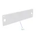 Кросс NTSS оптический 19'' укомплектованный 1U, 12 портов LC/UPC duplex, 9/125 мкм (планки, сплайс-кассета, пигтейлы, КДЗС, адаптеры) серый RAL 7035