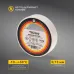Изолента ПВХ KRANZ 0.13х15 мм, 10 м, белая 10шт