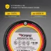Изолента ПВХ KRANZ 0.13х15 мм, 10 м, черная 10шт