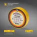 Изолента ПВХ KRANZ 0.13х19 мм, 25 м, желтая
