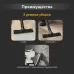 Пылесос строительный KR30, 1400Вт, 30л, 4м