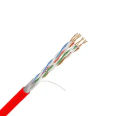 Витая пара U/UTP cat5e 4х2х24AWG CCA PVC IN КРАСНЫЙ 305м