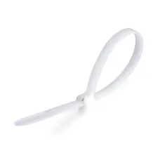 КСЗ 5х250 (бел) (100шт) Стяжки нейлоновые