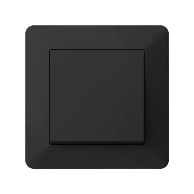 ATLASDESIGN AIR 1-постовая РАМКА, КАРБОН/дымчатый черный