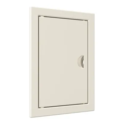 Л1015Р Ivory, Люк-дверца ревизионная 122х172 с фланцем 98х148 с ручкой АБС