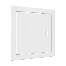 Л2020Р, Люк-дверца ревизионная 218х218 с фланцем 196х196 с ручкой АБС
