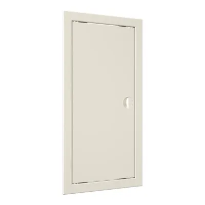 Л2040Р Ivory, Люк-дверца ревизионная 218х418 с фланцем 196х396 с ручкой АБС