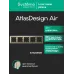ATLASDESIGN AIR 5-постовая РАМКА, ШАМПАНЬ/дымчатый белый