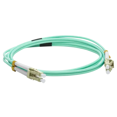 Патч-корд оптический, дуплексный, LC/PC-LC/PC, OM3, LSZH, 1.5 м