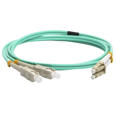 Патч-корд оптический, дуплексный, LC/PC-SC/PC, OM3, LSZH, 3.0 м