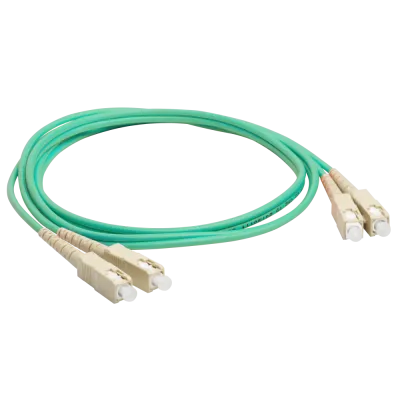 Патч-корд оптический, дуплексный, SC/PC-SC/PC, OM3, LSZH, 3.0 м