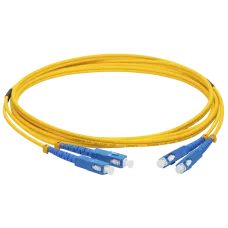 Патч-корд оптический, LSZH, дуплексный, SC/UPC-SC/UPC, SM OS2, 2.0 м