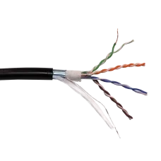 Витая пара F/UTP 4 пары Кат. 5E 200Mhz PE OUT с гидрофобом 305 м