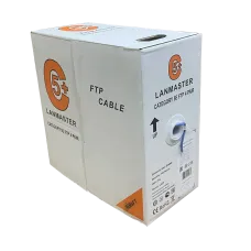 Витая пара FTP 4x2 Кат. 5E 100Mhz patch LSZH IN синий 305 м
