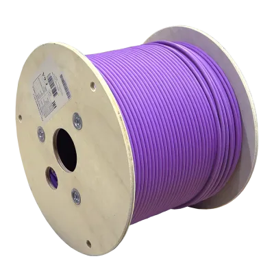 Витая пара U/UTP 4 пары Кат. 6A LSZH нг(A)-HF IN фиолетовый 305 м