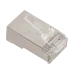Коннектор RJ45 тип EZ, 8P8C, STP, Cat.6, универсальный, покрытие 50 микрон,100 шт.