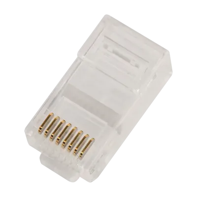 Коннектор RJ45 тип EZ, 8P8C, UTP, Cat.6, универсальный, покрытие 50 микрон,100 шт.