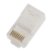 Коннектор RJ45 тип EZ, 8P8C, UTP, Cat.6, универсальный, покрытие 50 микрон,100 шт.