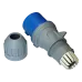 Вилка IEC309 1Ф 32A 250V разборная синяя