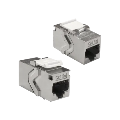 Модуль RJ-45, экранированный, кат.5E, формата Keystone