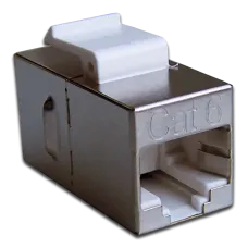 Повторитель портов RJ45, экранированный, кат.6, формата Keystone