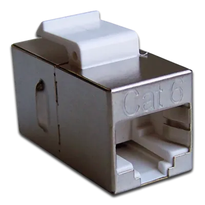 Повторитель портов RJ45, экранированный, кат.6, формата Keystone