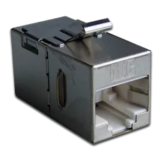 Повторитель портов RJ45, экранированный, кат.6A, формата Keystone