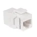 Повторитель портов RJ45, неэкранированный, кат.5E, формата Keystone, белый