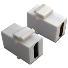 Модуль Keystone, HDMI, мама-мама, 180 градусов, белый
