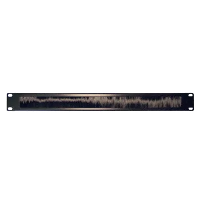 Органайзер кабельный 19'' c щеточным вводом с задней скобой, 1U