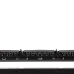 Патч-панель 19'' 1U 24 порта RJ45 неэкранированная кат.6A с задним органайзером с фиксаторами кабеля