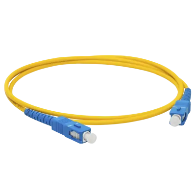 Патч-корд оптический, PVC, симплексный, SC/UPC-SC/UPC, SM OS2, 1.0 м
