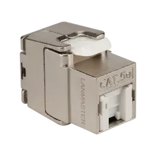 Модуль Keystone ToolLess, RJ45, экранированный, кат.5E, со встроенной шторкой, 180 градусов