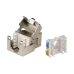 Модуль Keystone ToolLess, RJ45, экранированный, кат.5E, со встроенной шторкой, 180 градусов