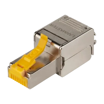 Коннектор полевой RJ45 8P8C, экранированный, кат.6