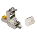 Коннектор полевой RJ45 8P8C, экранированный, кат.6