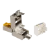 Коннектор полевой RJ45 8P8C, экранированный, кат.6A
