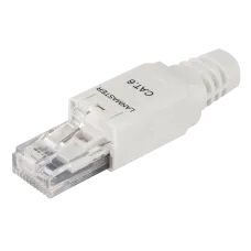Коннектор полевой RJ45 8P8C, неэкранированный, кат.6