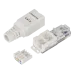 Коннектор полевой RJ45 8P8C, неэкранированный, кат.6