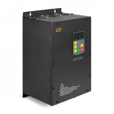 Преобразователь частоты LCI-G15-4B IP55,15кВт, 30А, 3~342-440В, тормозной модуль, ЭМС С3, Modbus RTU(RS-485), 2-х строчная LED панель