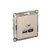 ATLASDESIGN USB РОЗЕТКА A + тип-C 45Вт высокоскор.заряд. QC,PD, механизм, ПЕСОЧНЫЙ ATLASDESIGN USB РОЗЕТКА A + тип-C 45Вт высокоскор.заряд. QC,PD, механизм, ПЕСОЧНЫЙ