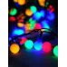 Электрогирлянда Жемчужные шарики 48LED 2.4 м разноцветная
