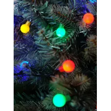 Электрогирлянда Жемчужные шарики 128LED разноцветная