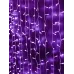Электрогирлянда Занавес LDCL368-V-E 150x150 368L LED. фиолетовый