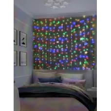 Электрогирлянда Занавес LDCL368C-M 150x150 368L LED. мультицвет