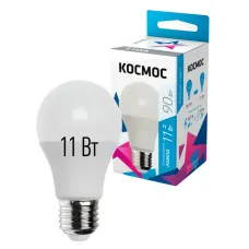 Лампа светодиодная LED 11Вт 220В Е27 D60х108 4500 белый 900Лм А60