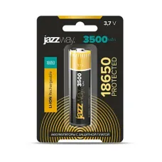 Аккумулятор литиевый LiP18650 с защитой BL-1 3500 мАч Jazzway
