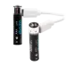 Аккумулятор литиевый с USB разъемом тип ААА 1000mWh-B2
