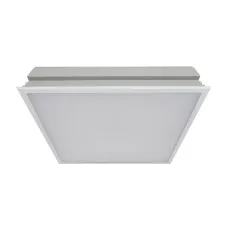 Люминесцентный светильник VARTON A070 4х18 офисный встраиваемый 615х595х80 мм IP20 с рассеивателем опал аварийный автономный постоянного действия
